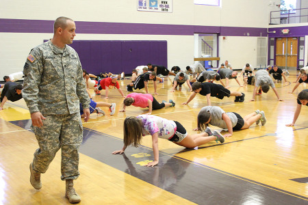 Photo of the Day: Army bootcamp