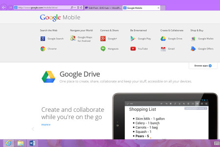 The district introduced Google Drive to replace student shared and Outlook email accounts.