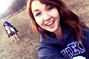 Riding horses with my best friend Tori Beemer (10) makes a "Life is a waste of time," day a hundred times better.