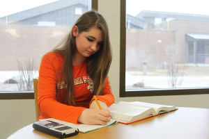 Studying up on snow days