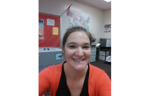 Teacher selfie