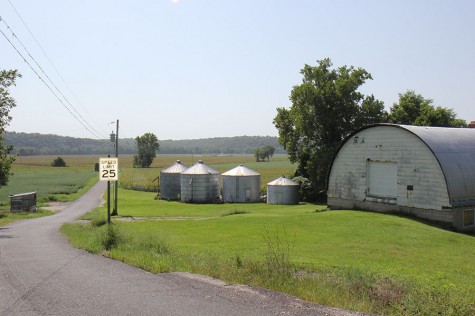 Future location of proposed mine, Augustine Rd.