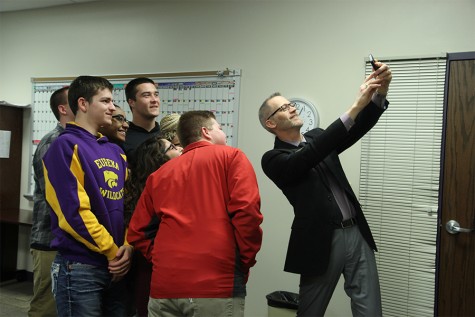 Students of course know who this man is, Dr. Eric Knost, but they don't know all the people that he works along side with.