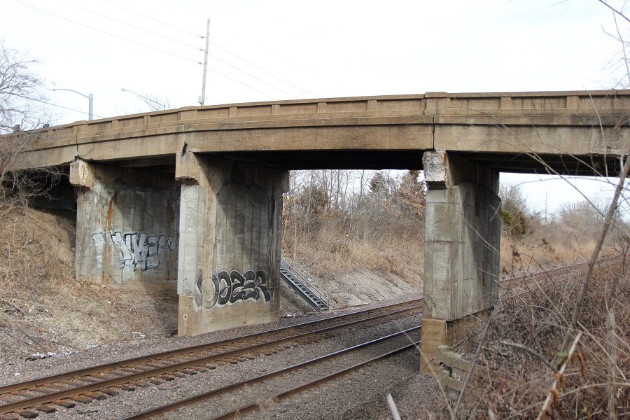 The Allenton bridge, Feb. 5.