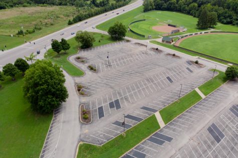 Construction will limit the size of the EHS parking lot for the 2018-2019 school year.