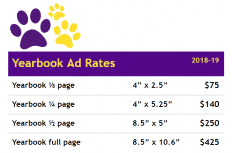2019-20 Eurekana yearbook advertising