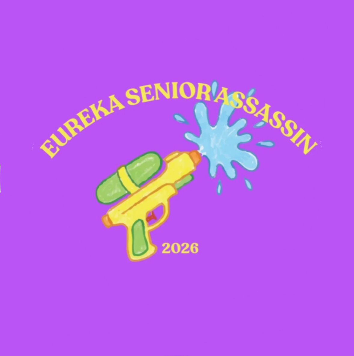 Senior Assassin logo. Photo courtesy of eurekaseniorassassin_26 Instagram. 