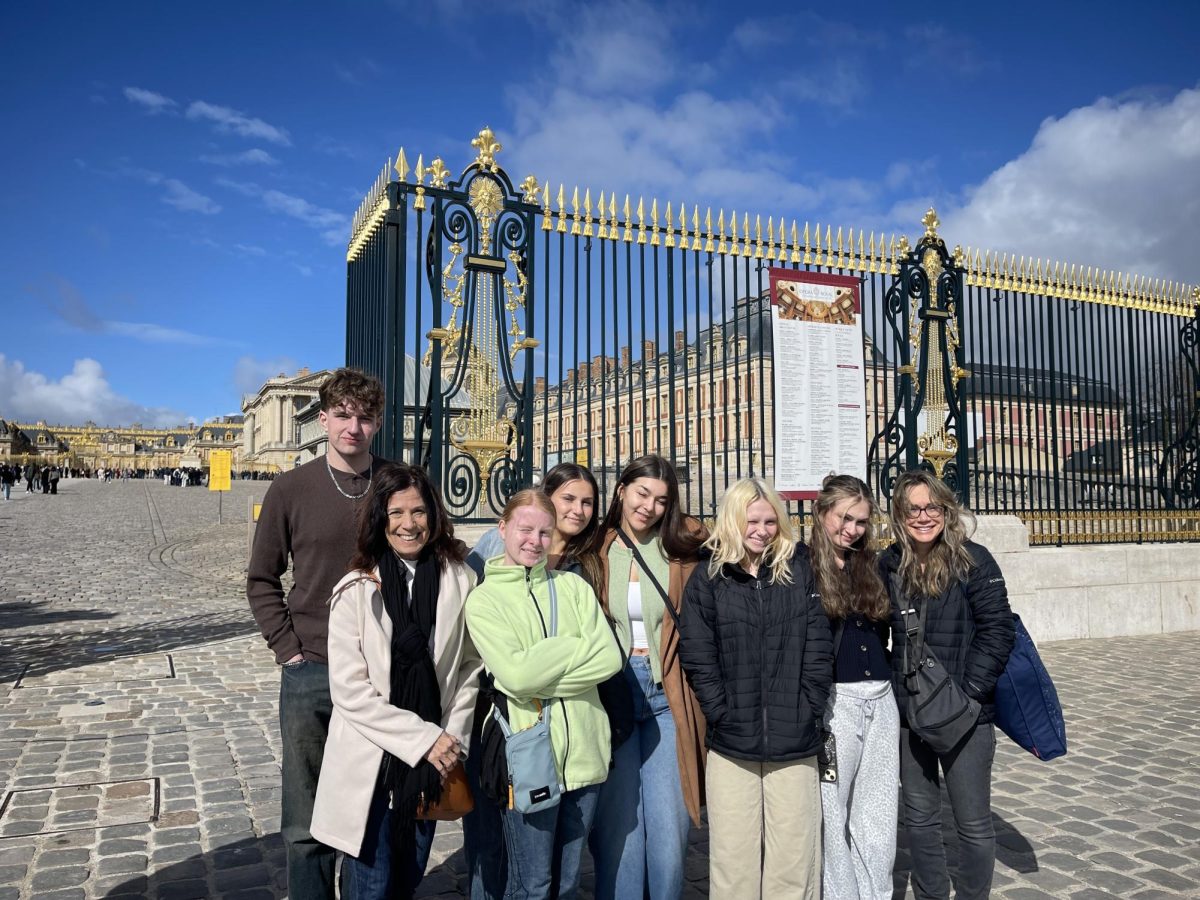 Students from Eureka High School go on their French trip to France. 